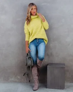 Layan Turtleneck Knit Sweater - FINAL SALE 12 Layan Turtleneck Knit Sweater - FINAL SALE -clothes Sales LayanTurtleneckKnitSweater119