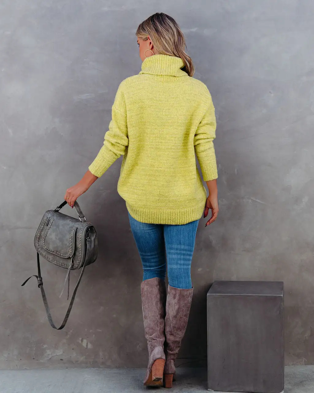 Layan Turtleneck Knit Sweater - FINAL SALE 3 Layan Turtleneck Knit Sweater - FINAL SALE - Image 3