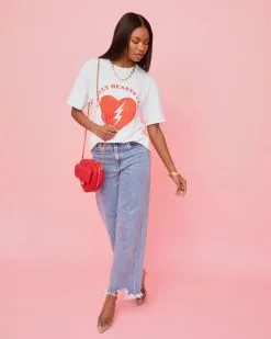LULU-001 Lonely Hearts Club Cotton Tee - FINAL SALE 11 LULU-001 Lonely Hearts Club Cotton Tee - FINAL SALE -clothes Sales LonelyHeartsClubCottonTee 2