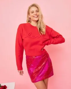 Love Embroidered Crop Sweater - FINAL SALE 12 Love Embroidered Crop Sweater - FINAL SALE -clothes Sales LoveEmbroideredCropSweater 9