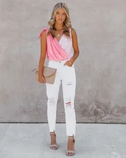 STRU-001 Love Songs Satin Embossed Drape Tie Bodysuit - FINAL SALE 19 STRU-001 Love Songs Satin Embossed Drape Tie Bodysuit - FINAL SALE -clothes Sales LoveSongsSatinEmbossedDrapeTieBodysuit73