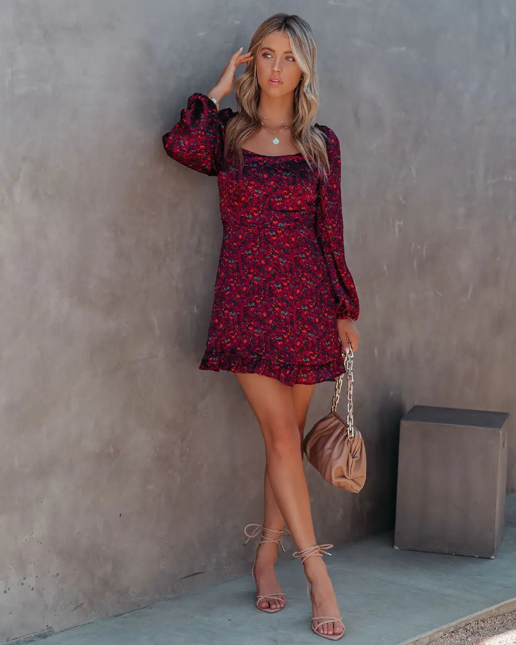 Love Wildly Satin Floral Mini Dress - FINAL SALE 10 Love Wildly Satin Floral Mini Dress - FINAL SALE - Image 10