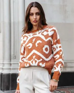 Mariano Knit Pullover Sweater - Caramel - FINAL SALE -clothes Sales Marianoknitpulloversweatercaramel60