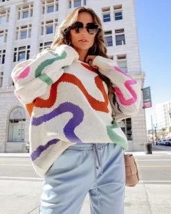 Masterpiece Knit Sweater - Cream - SALE