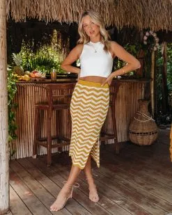 LUSH-001 Nissi Sheer Cotton Chevron Midi Skirt - Sunflower - FINAL SALE 17 LUSH-001 Nissi Sheer Cotton Chevron Midi Skirt - Sunflower - FINAL SALE -clothes Sales MissiSheerCottonChevronMidiSkirtSunflower146