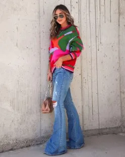 SEE -001 Girl From Rio Printed Knit Pullover Sweater - FINAL SALE -clothes Sales Myproject 1 2022 10 18T191057.565