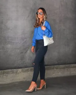 Natalia Lightweight Ribbed Sweater Top - Cobalt - FINAL SALE -clothes Sales Myproject 1 2022 11 25T081119.544