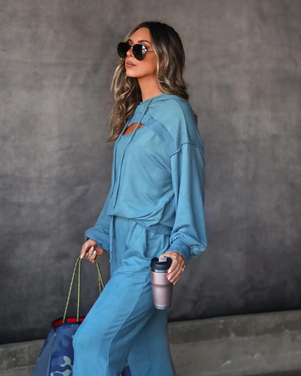 CHRY-001 Hudson Brushed Cozy Pocketed Joggers - Blue Grey - FINAL SALE 5 CHRY-001 Hudson Brushed Cozy Pocketed Joggers - Blue Grey - FINAL SALE - Image 5