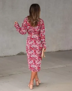 ACOA-001 Next Level Limits Paisley Side Ruched Midi Skirt - Red - SALE 9 ACOA-001 Next Level Limits Paisley Side Ruched Midi Skirt - Red - SALE -clothes Sales Myproject 1 2023 01 16T095428.851