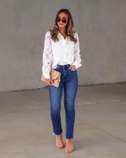 Cherish Crochet Lace Jacket - White - SALE -clothes Sales Myproject 1 2023 01 16T130153.339