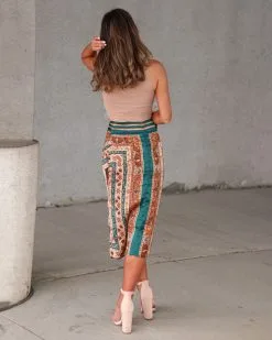 FATE-001 Hidden Treasures Printed Slit Midi Skirt -clothes Sales Myproject 1 2023 01 16T130410.170