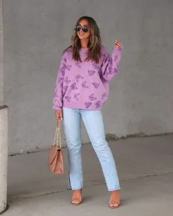 Be My Butterfly Knit Sweater - Lavender - SALE -clothes Sales Myproject 1 2023 01 20T210315.824