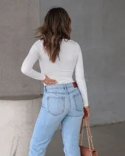 GILL-001 Shiloh Ribbed Bodysuit - White - SALE 10 GILL-001 Shiloh Ribbed Bodysuit - White - SALE -clothes Sales Myproject 1 2023 01 20T213121.527