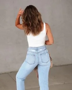 DRES-001 Vanessa Square Neck Bodysuit - White - SALE -clothes Sales Myproject 1 2023 01 27T092932.062