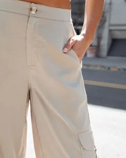 PROM-001 Never Impossible Satin Cargo Pants - Taupe 9 PROM-001 Never Impossible Satin Cargo Pants - Taupe -clothes Sales Neverimpossiblesatincargopantstaupe71