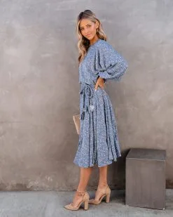 Nothing But Blue Skies Floral Rope Tie Midi Dress - FINAL SALE 17 Nothing But Blue Skies Floral Rope Tie Midi Dress - FINAL SALE -clothes Sales NothingButBlueSkiesFloralRopeTieMidiDress 11