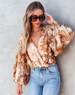 SALT-001 One Groovy Fall Floral Balloon Sleeve Bodysuit - FINAL SALE 11 SALT-001 One Groovy Fall Floral Balloon Sleeve Bodysuit - FINAL SALE -clothes Sales Onegroovyfallfloralballoonsleevebodysuit101