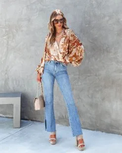 SALT-001 One Groovy Fall Floral Balloon Sleeve Bodysuit - FINAL SALE 10 SALT-001 One Groovy Fall Floral Balloon Sleeve Bodysuit - FINAL SALE -clothes Sales Onegroovyfallfloralballoonsleevebodysuit8