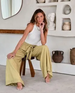 MUST-001 One More Chance High Waisted Pocketed Pants - Olive 12 MUST-001 One More Chance High Waisted Pocketed Pants - Olive -clothes Sales Onemorechancehighwaistedpocketedpantsolive304