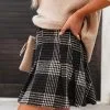 MIOU-001 Princeton Dreams Plaid Pleated Mini Skirt - FINAL SALE