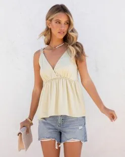 Raya Babydoll Top - Sage - SALE -clothes Sales RayaBabydollTop Sage47