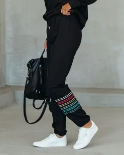 DANC-001 Red Orange Yellow Knit Joggers - FINAL SALE -clothes Sales RedOrangeYellowKnitSet100