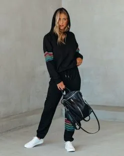 DANC-001 Red Orange Yellow Knit Joggers - FINAL SALE -clothes Sales RedOrangeYellowKnitSet163