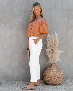 GRAD-001 Ride Slow Cotton Pocketed Pants - Off White - LAST CHANCE 19 GRAD-001 Ride Slow Cotton Pocketed Pants - Off White - LAST CHANCE -clothes Sales RideSlowCottonPocketedPantsOffWhite47