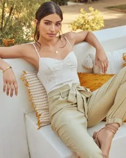 GILL-001 Starfish Wish Embroidered Bustier Bodysuit - FINAL SALE