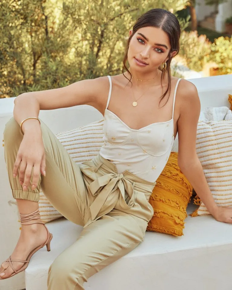 GILL-001 Starfish Wish Embroidered Bustier Bodysuit - FINAL SALE 12 GILL-001 Starfish Wish Embroidered Bustier Bodysuit - FINAL SALE - Image 12