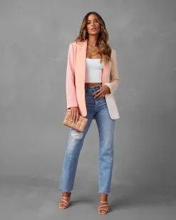 Sherbert Colorblock Blazer