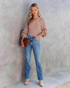 Soho Strolls Knit Pullover Sweater - Taupe - FINAL SALE -clothes Sales Sohostrollsknitpulloversweatertaupe1