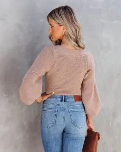 Soho Strolls Knit Pullover Sweater - Taupe - FINAL SALE -clothes Sales Sohostrollsknitpulloversweatertaupe15