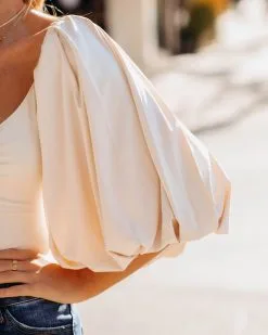 TCEC-001 Statement Style Off The Shoulder Knit Bodysuit - Cream 11 TCEC-001 Statement Style Off The Shoulder Knit Bodysuit - Cream -clothes Sales StatementStyleOffTheShoulderKnitBodysuitCream93