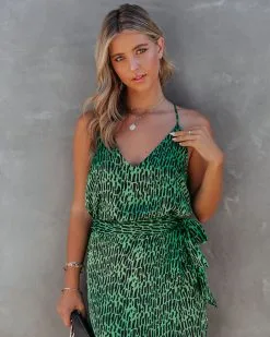 Taffy Printed Racerback Tank - SALE -clothes Sales TaffyPrintedRacerbackTank113