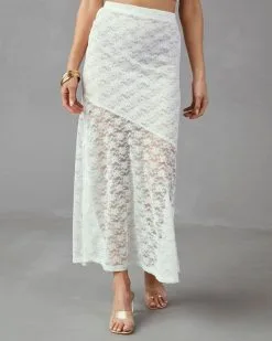 EMOR-001 Yours Truly Lace Maxi Skirt - Off White 10 EMOR-001 Yours Truly Lace Maxi Skirt - Off White -clothes Sales Truelovestraplesscroptopwhiteandyourstrulylacemaxiskirtoffwhite641