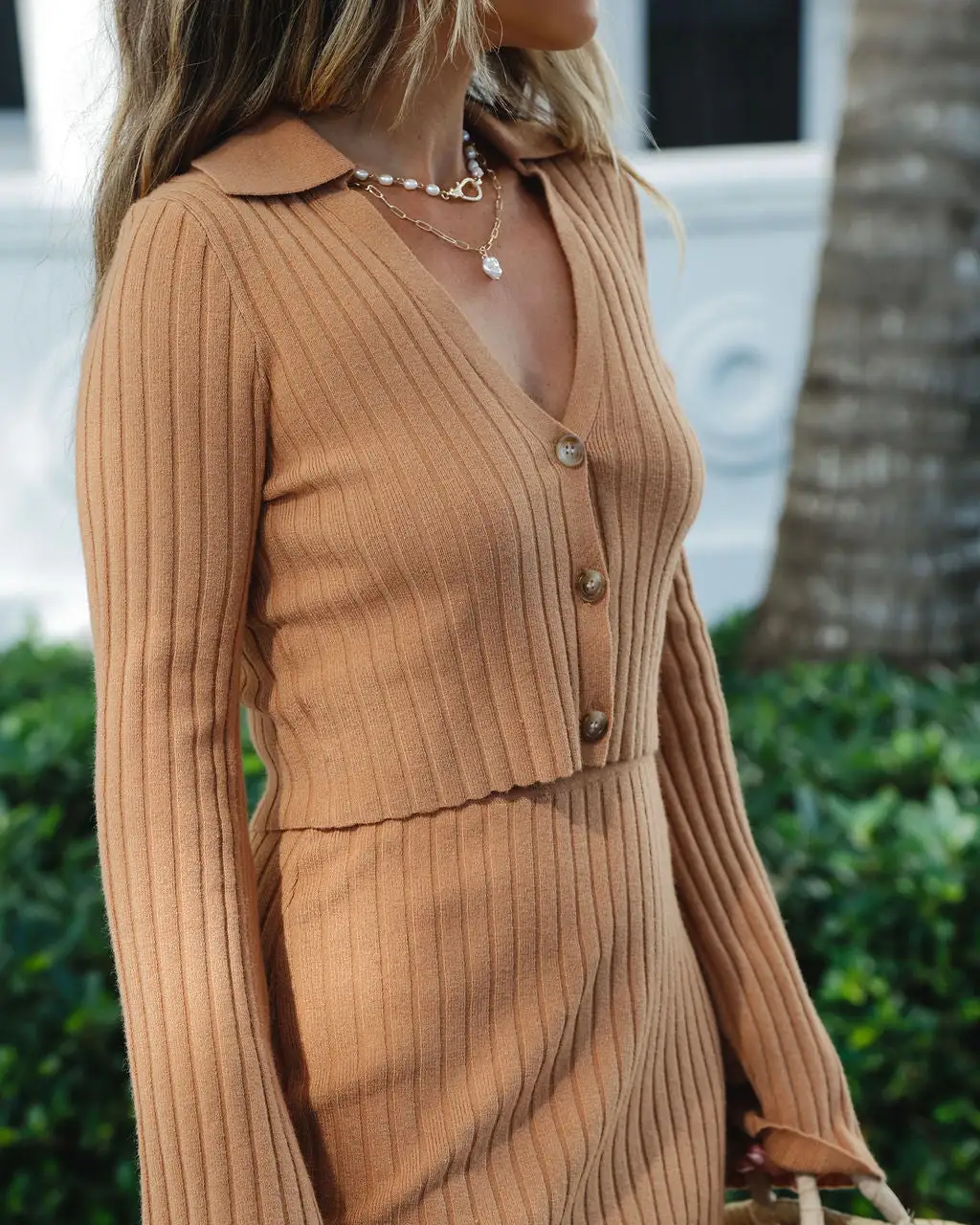 ACOA-001 Lucia Ribbed Knit Mini Skirt - SALE 2 ACOA-001 Lucia Ribbed Knit Mini Skirt - SALE - Image 2