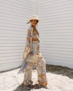 Lincoln Road Pocketed Wide Leg Pants - SALE