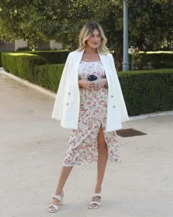 PROM-001 Everything To Me Satin Floral Midi Skirt - SALE -clothes Sales ViciApril 172