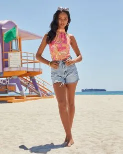 SALT-001 Viaje Al Paraiso Halter Back Tie Bodysuit - LAST CHANCE 15 SALT-001 Viaje Al Paraiso Halter Back Tie Bodysuit - LAST CHANCE -clothes Sales ViciMiami593