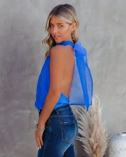 FATE-001 Wondrous Backless Halter Bodysuit - Royal Blue - FINAL SALE 23 FATE-001 Wondrous Backless Halter Bodysuit - Royal Blue - FINAL SALE -clothes Sales WondrousBacklessHalterBodysuitRoyalBlue20
