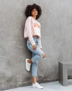 You're My Lover Cropped Hooded Sweatshirt - Blush - FINAL SALE 11 You're My Lover Cropped Hooded Sweatshirt - Blush - FINAL SALE -clothes Sales You reMyLoverCroppedHoodedSweatshirt Blush30