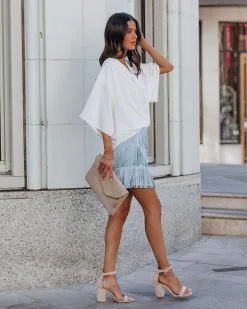 ENDL-001 Zoie Studded Fringe Mini Skirt - Blue - SALE 16 ENDL-001 Zoie Studded Fringe Mini Skirt - Blue - SALE -clothes Sales ZoieStuddedFringeMiniSkirtBlue64