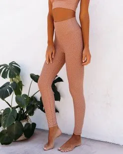 ALL-001 Alyssia Polka Dot Legging - FINAL SALE -clothes Sales alyssiapolkadotsportsbraandleggins09