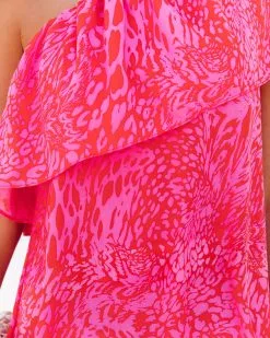 Amazonia One Shoulder Mini Dress - FINAL SALE 12 Amazonia One Shoulder Mini Dress - FINAL SALE -clothes Sales amazoniaoneshoulderminidress119