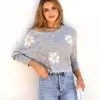 Among The Daisies Knit Sweater - LAST CHANCE