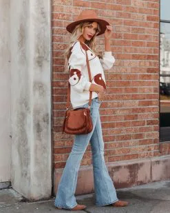 Balance Knit Sweater - Cream - FINAL SALE -clothes Sales balanceknitsweatercream22