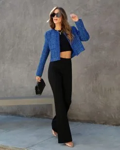 MUST-001 Duffy High Rise Wide Leg Pants - Black - FINAL SALE -clothes Sales beboldtweedchainblazerblueandduffyhighrisewidelegpantsblack 65