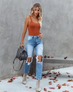 NIKI-001 Blank Slate Scoop Bodysuit - Clay - FINAL SALE 19 NIKI-001 Blank Slate Scoop Bodysuit - Clay - FINAL SALE -clothes Sales blackbodysuitclay33