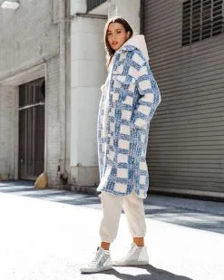 Boston Get Away Pocketed Plaid Teddy Coat - FINAL SALE -clothes Sales bostongetawaypocketedplaidteddycoat115
